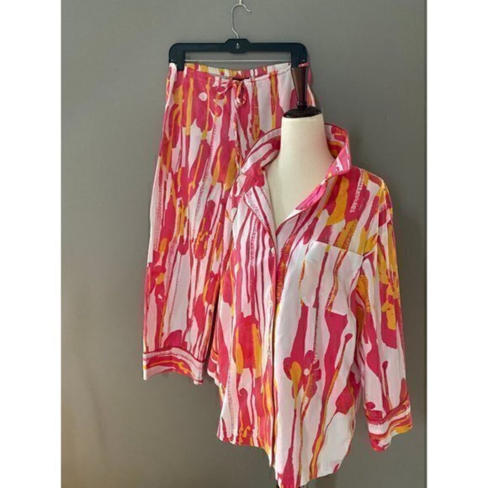 Natori Two-piece Cotton PJ set